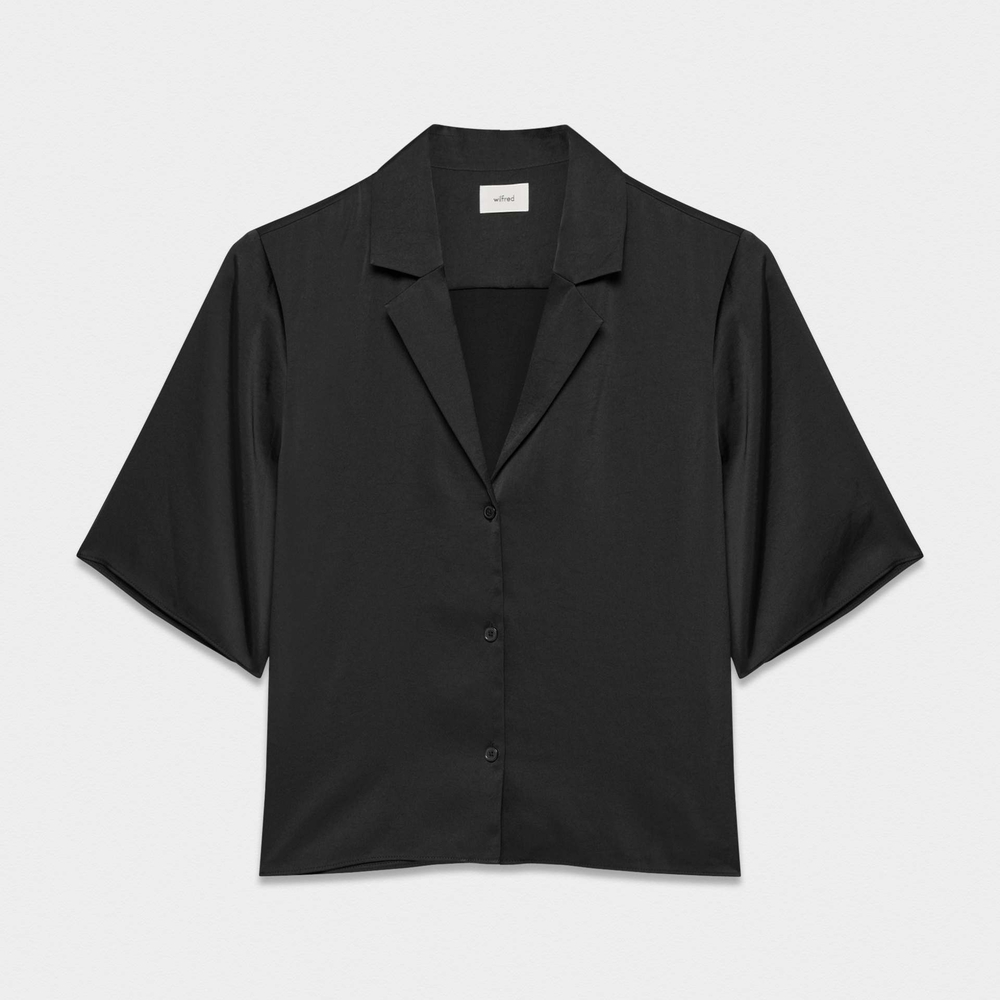 Aritzia Beso Satin Blouse